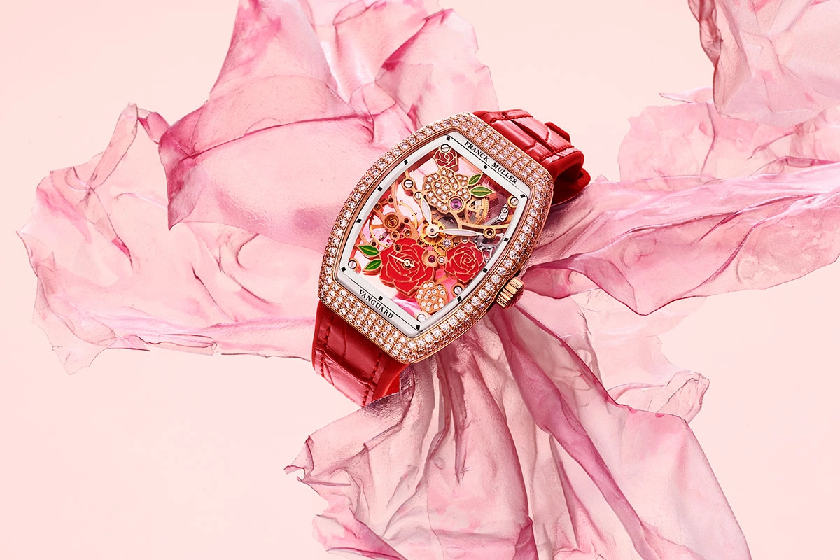 Inside the Vanguard Rose Skeleton: Franck Muller’s Intricate Floral Timepiece - Cortina Watch Thailand