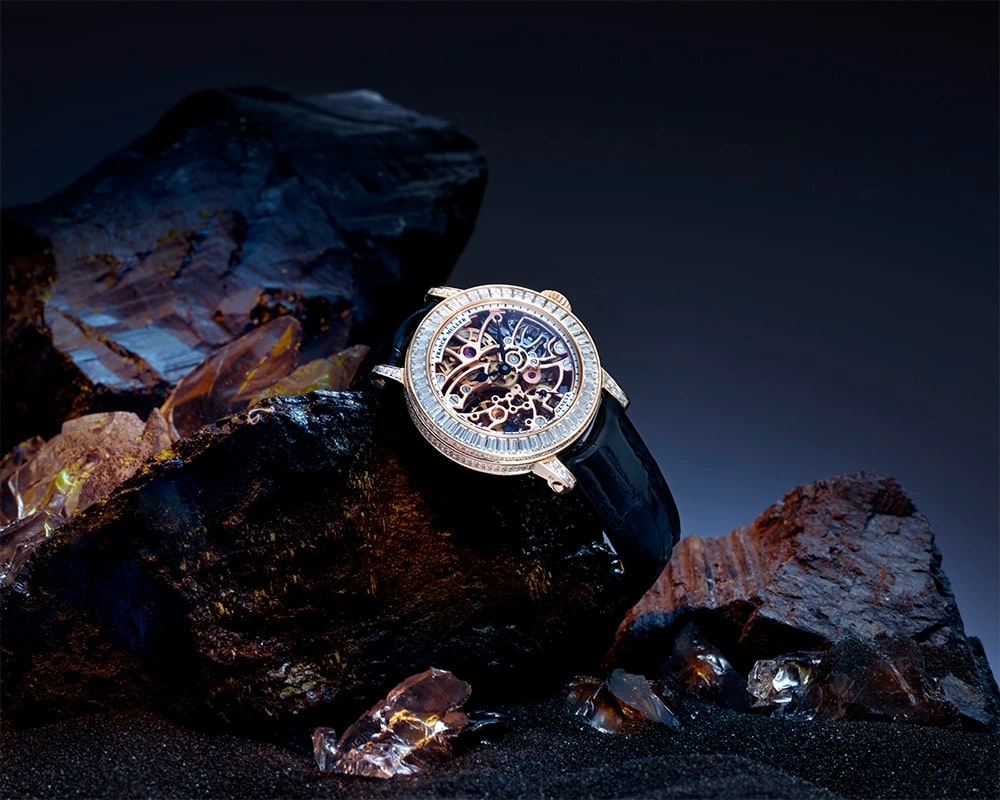 Franck Muller’s Round Skeleton Baguette 31 Dazzles On All Fronts - Cortina Watch Thailand