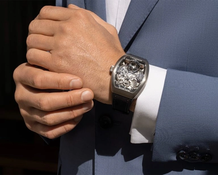 For The Complication Connoisseur: Vanguard Revolution 3 Skeleton Sapphire