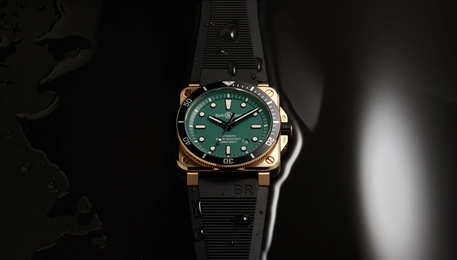 Unveiling Bell & Ross BR 03-92 Diver Black & Green Bronze - Cortina Watch Thailand
