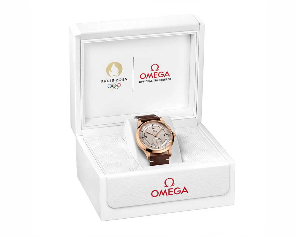 The OMEGA Paris 2024 Bronze Gold Edition Pays Tribute to Olympic Glory - Cortina Watch Thailand