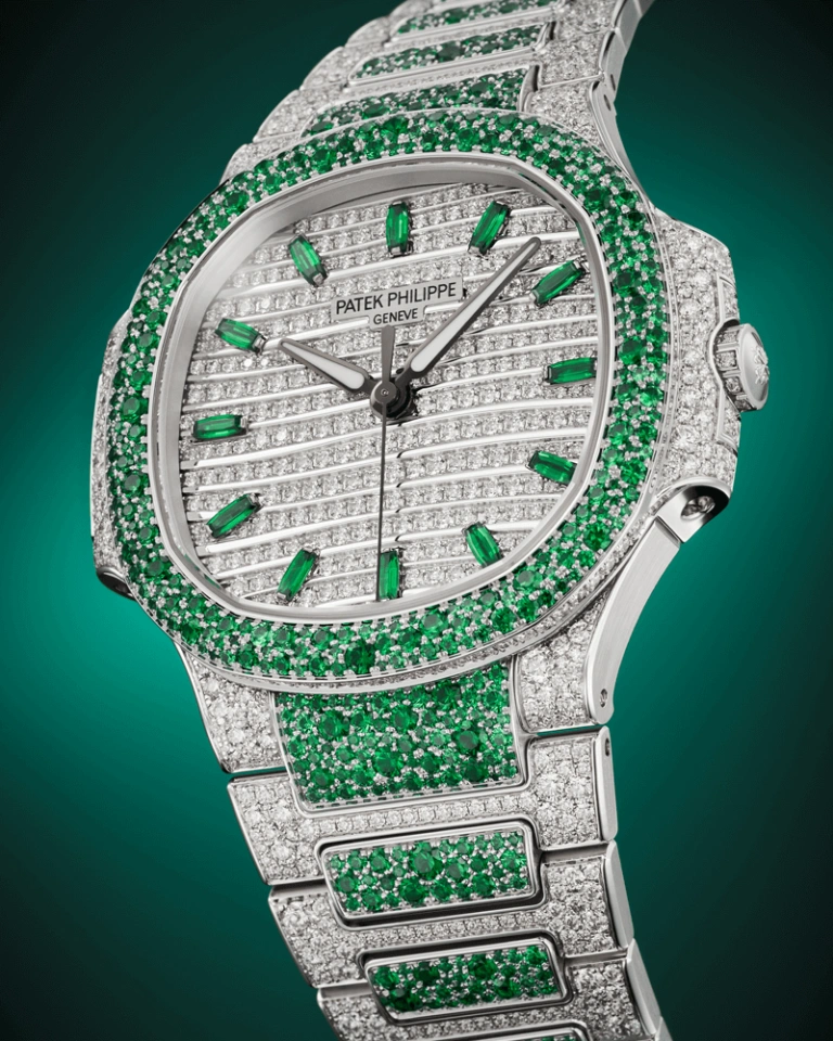 Festive-Hued Ladies’ Nautilus Watches