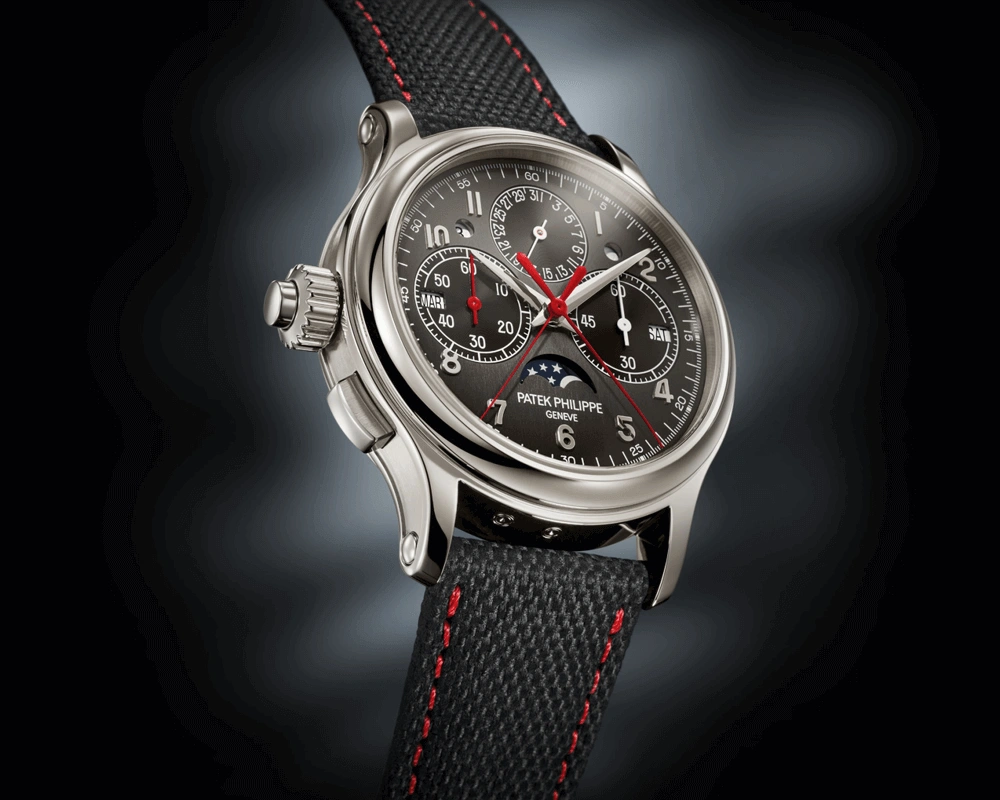 The Ref. 5373Pis the only Left-handed Patek Philippe watch in serial production.