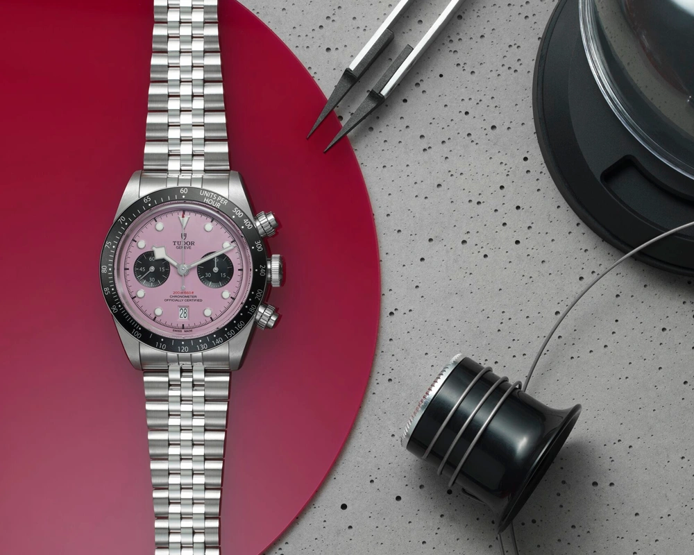 The Black Bay Chrono was already quite a bold watch even before this new dial colour was introduced.