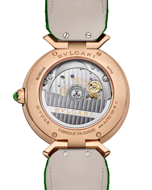 Divas’ Dream Peacock Precious Marquetry Jumping Hours and Retrograde Minutes - Cortina Watch Thailand