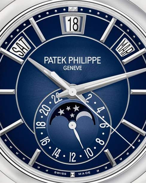 Annual Calendar, Moon phases - Cortina Watch Thailand