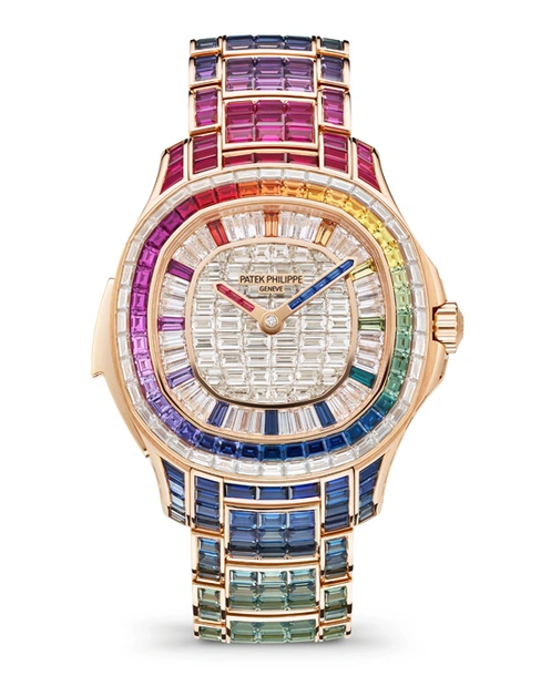 Aquanaut Luce “Rainbow” Minute Repeater, Haute Joaillerie - Cortina Watch Thailand