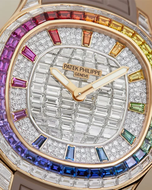 Aquanaut Luce “Rainbow” Minute Repeater, Haute Joaillerie - Cortina Watch Thailand