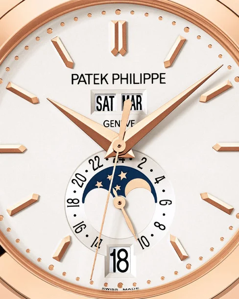 Annual Calendar, Moon phases - Cortina Watch Thailand
