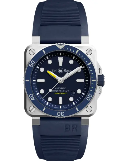 BR 03-92 Diver Blue - Cortina Watch Thailand