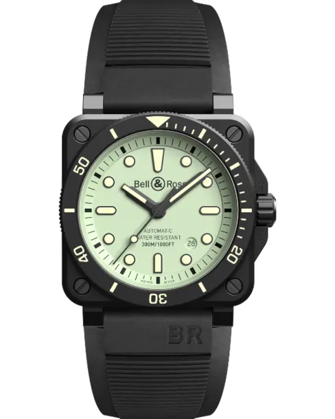 BR 03-92 Diver Full Lum - Cortina Watch Thailand