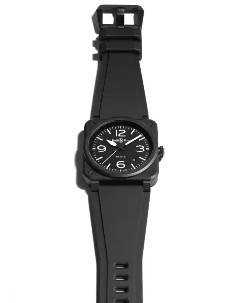 BR 03 Black Matte - Cortina Watch Thailand