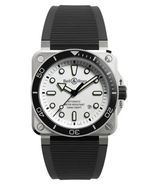 BR 03 Diver Steel - Cortina Watch Thailand