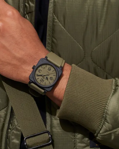 BR 03 Military Ceramic - Cortina Watch Thailand