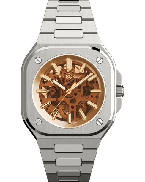 BR 05 Skeleton Golden - Cortina Watch Thailand