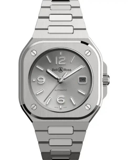 BR 05 Grey Steel - Cortina Watch Thailand