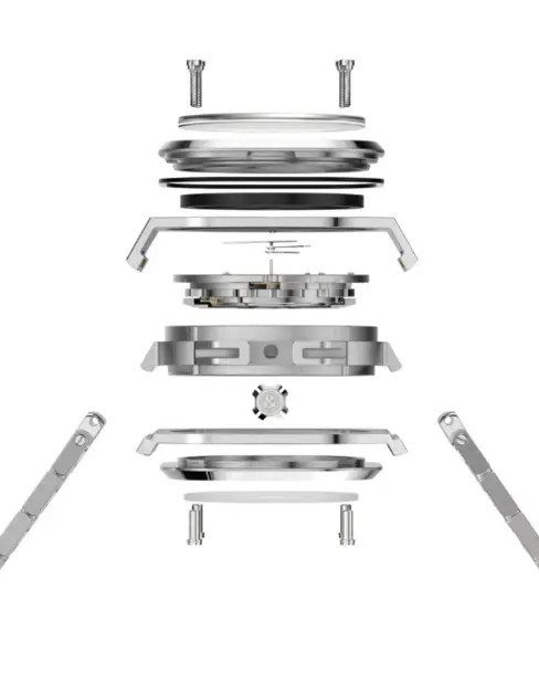 BR-X5 Ice Blue Steel - Cortina Watch Thailand