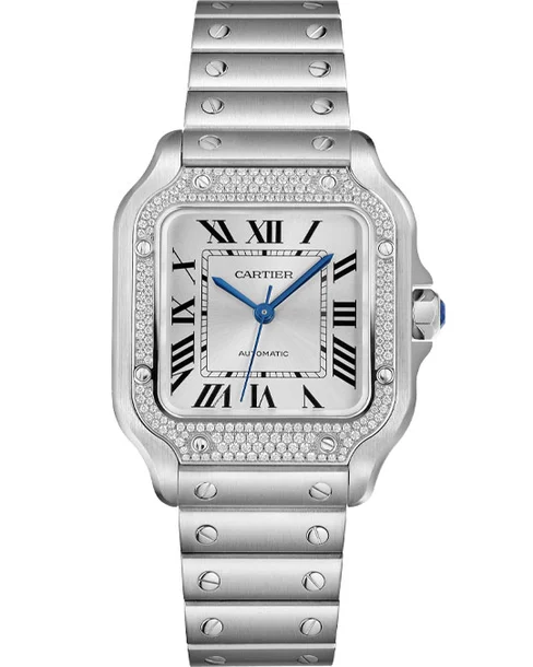 Santos de Cartier Medium Model - Cortina Watch Thailand