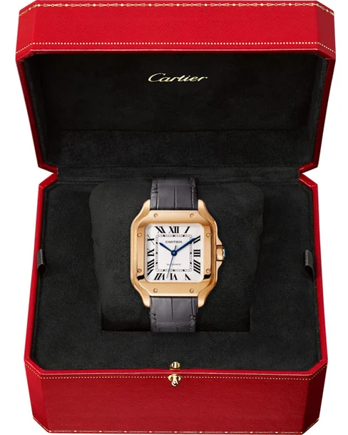 Santos de Cartier Medium Model - Cortina Watch Thailand