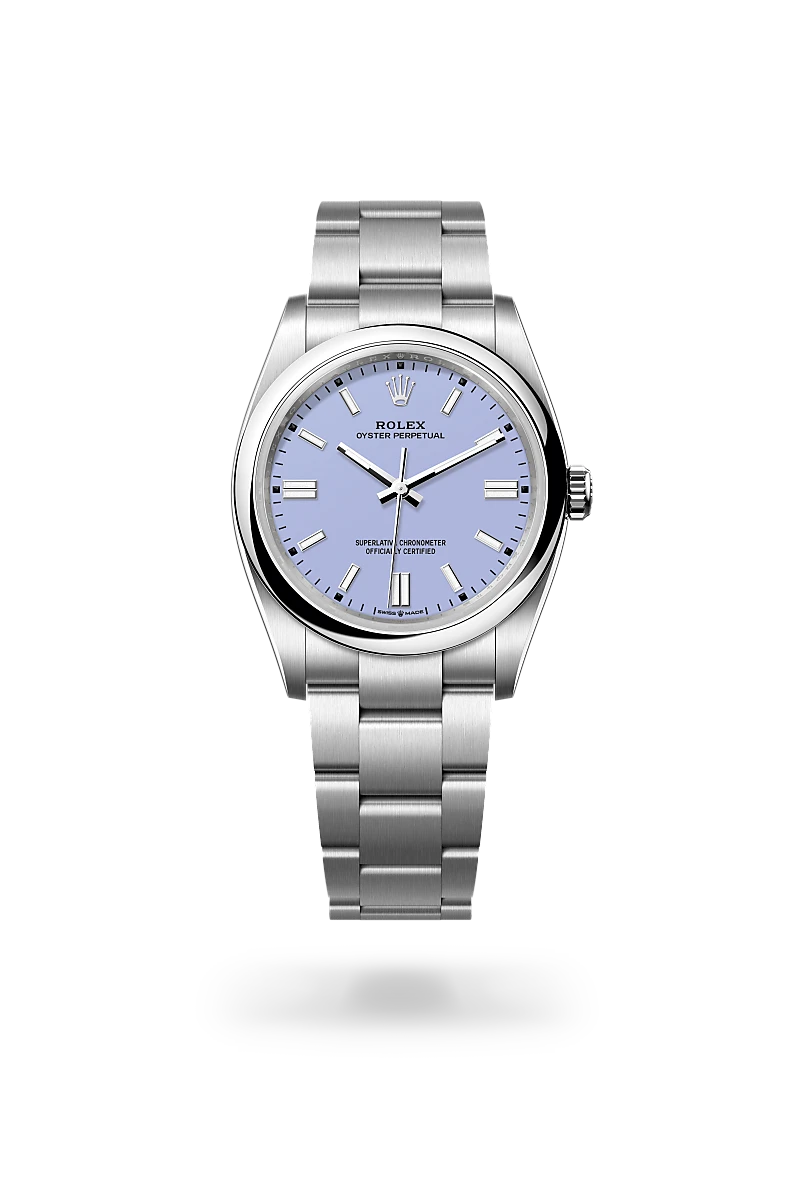 Rolex Oyster Perpetual in Oystersteel, M126000-0013 - Cortina Watch Thailand