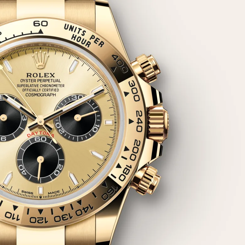 Rolex Cosmograph Daytona in 18 ct yellow gold, M126508-0006 - Cortina Watch Thailand