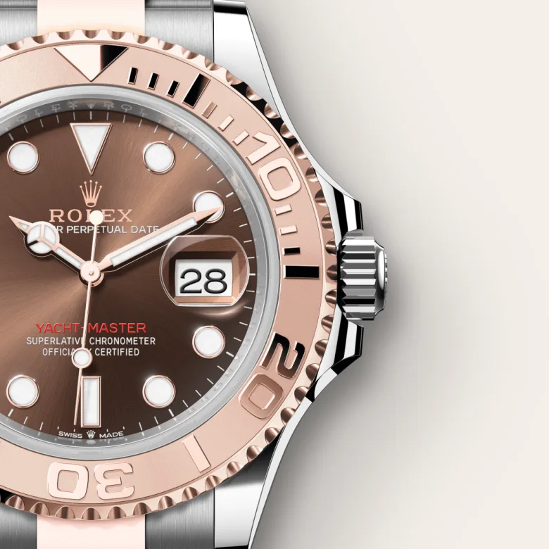 Rolex Yacht-Master in Everose Rolesor - combination of Oystersteel and Everose gold, M126621-0001 - Cortina Watch Thailand