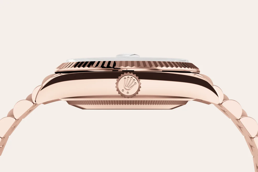 Rolex Day-Date in 18 ct Everose gold, M128235-0009 - Cortina Watch Thailand