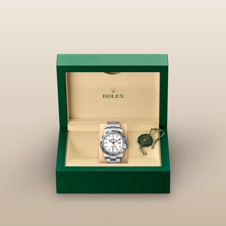 Rolex Land-Dweller in 18 ct Everose gold, M127335-0001 - Cortina Watch Thailand