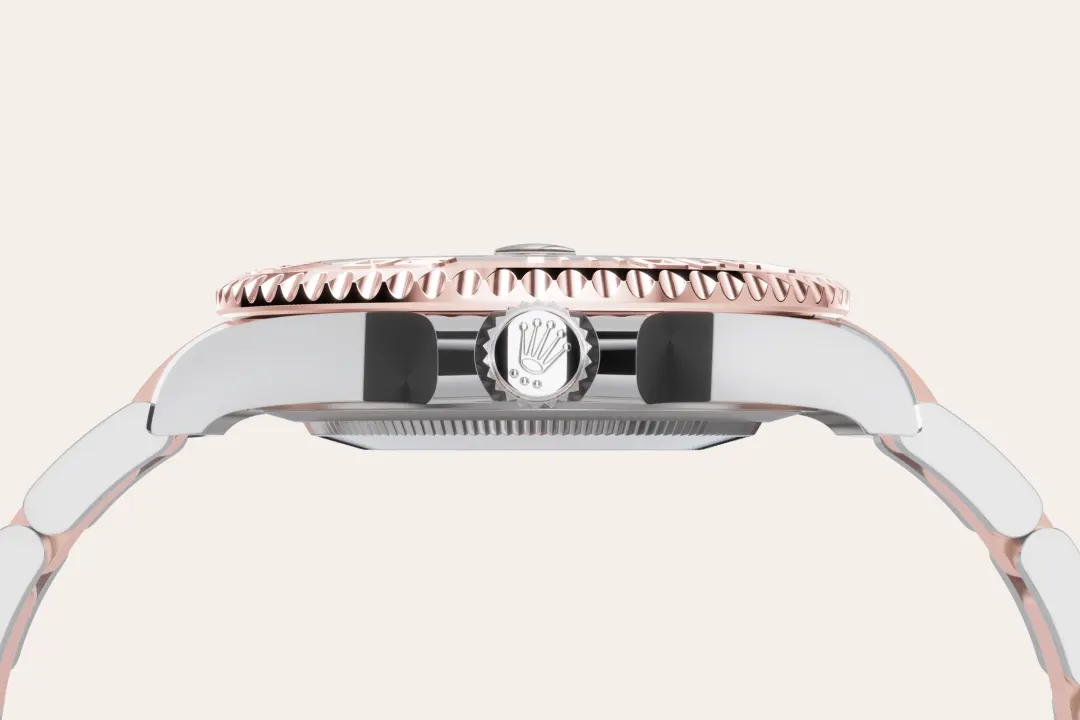 Rolex Yacht-Master in Everose Rolesor - combination of Oystersteel and Everose gold, M268621-0003 - Cortina Watch Thailand