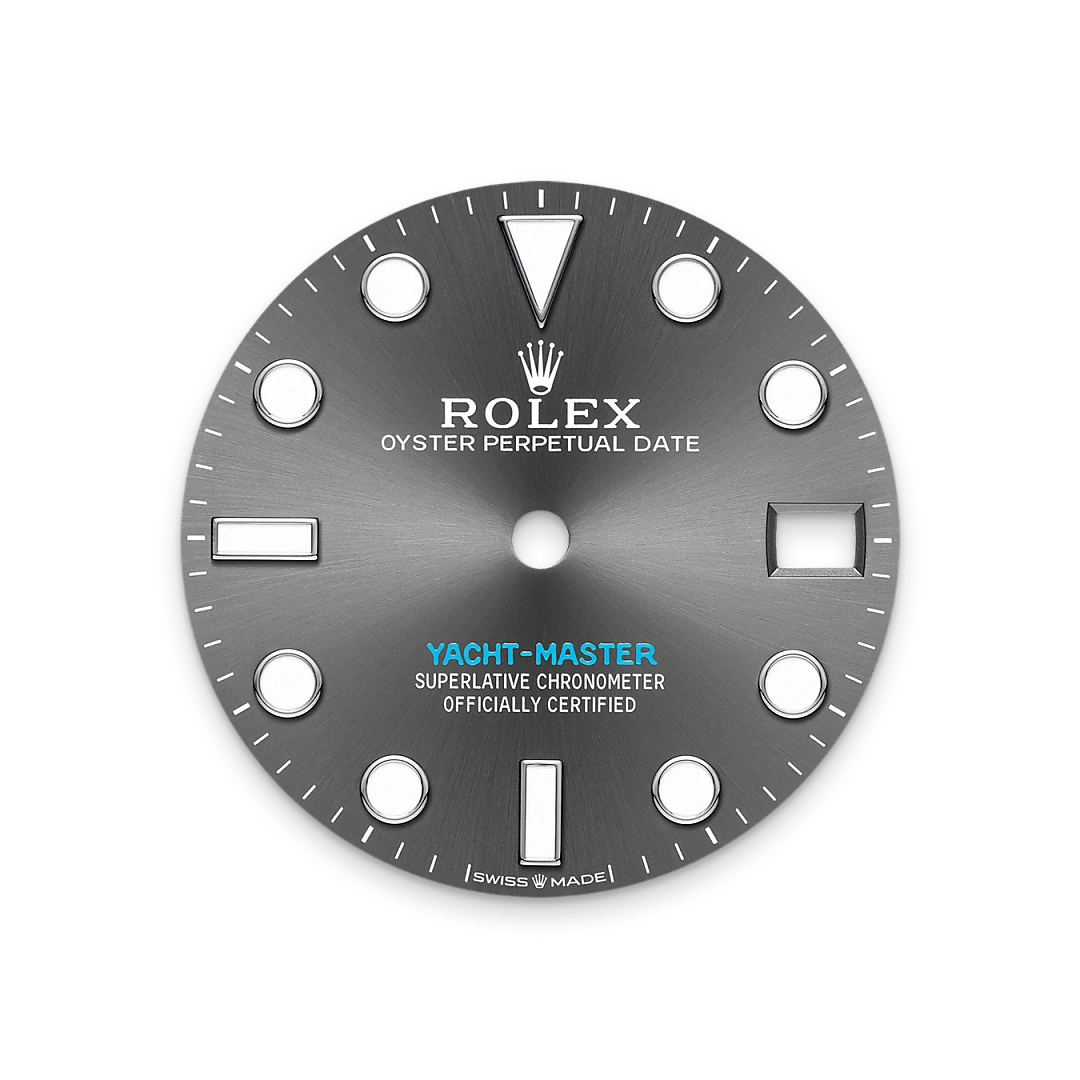 Rolex Yacht-Master in Rolesium - combination of Oystersteel and platinum, M268622-0002 - Cortina Watch Thailand