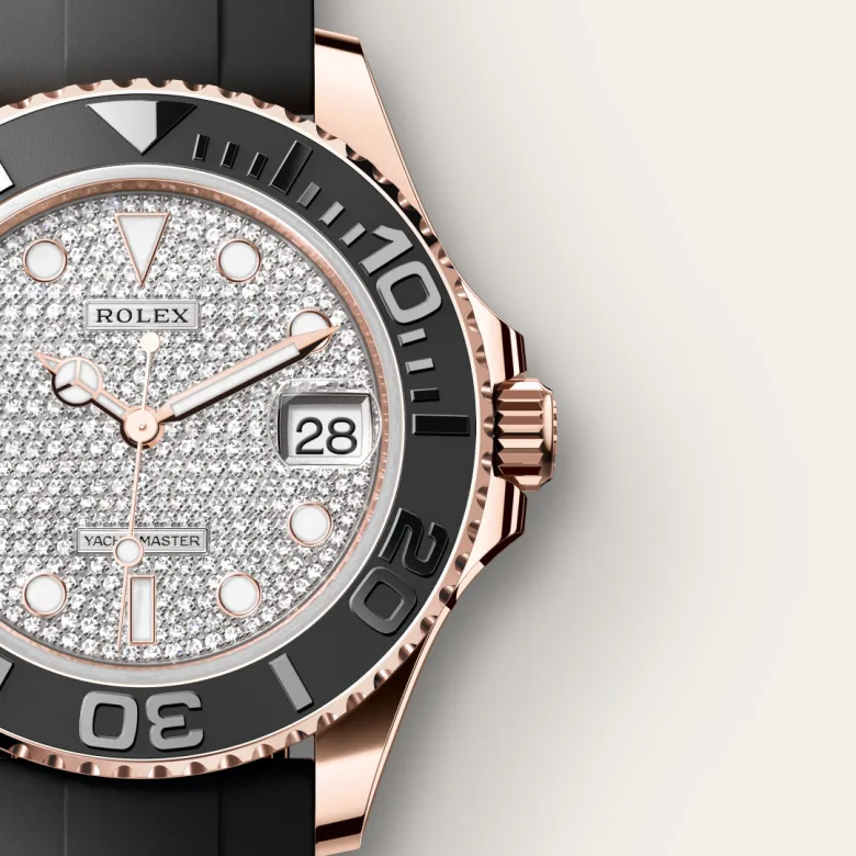 Rolex Yacht-Master in 18 ct Everose gold, M268655-0019 - Cortina Watch Thailand