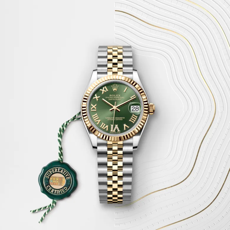Rolex Datejust in Yellow Rolesor - combination of Oystersteel and yellow gold, M278273-0016 - Cortina Watch Thailand