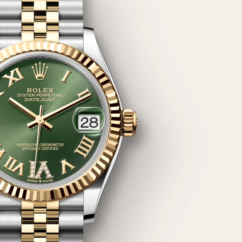 Rolex Datejust in Yellow Rolesor - combination of Oystersteel and yellow gold, M278273-0016 - Cortina Watch Thailand