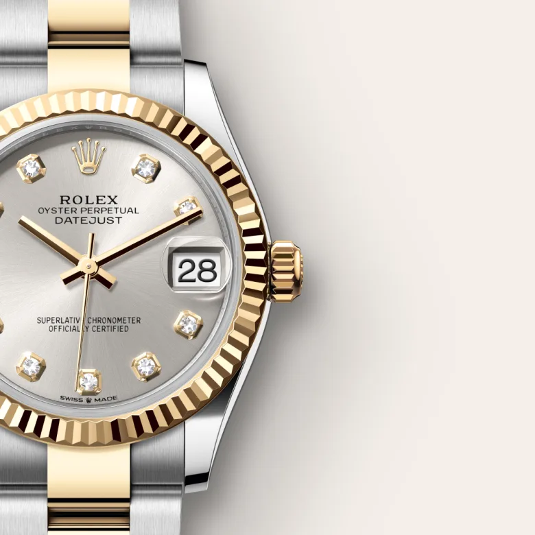 Rolex Datejust in Yellow Rolesor - combination of Oystersteel and yellow gold, M278273-0019 - Cortina Watch Thailand