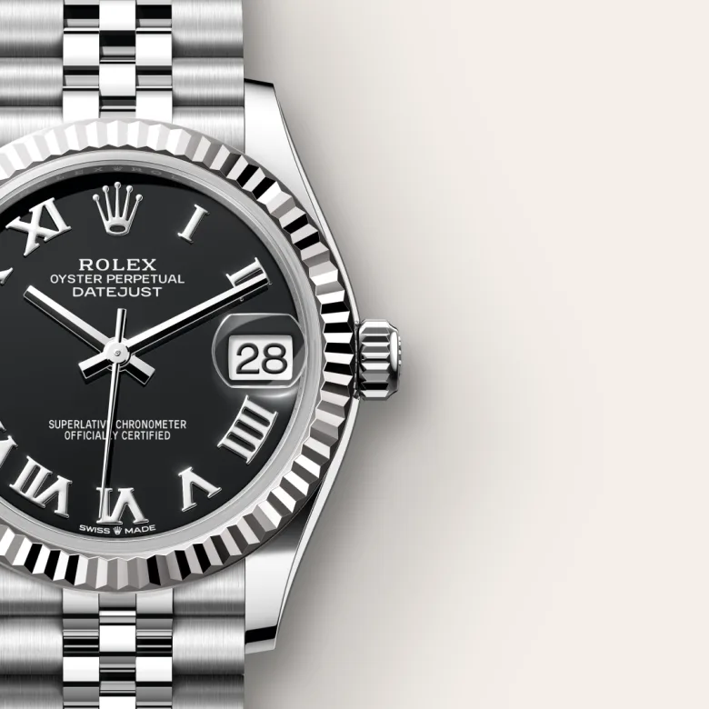Rolex Datejust in White Rolesor - combination of Oystersteel and white gold, M278274-0002 - Cortina Watch Thailand
