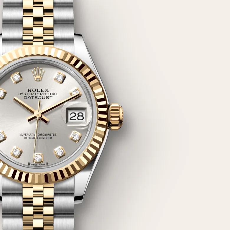 Rolex Lady-Datejust in Yellow Rolesor - combination of Oystersteel and yellow gold, M279173-0007 - Cortina Watch Thailand
