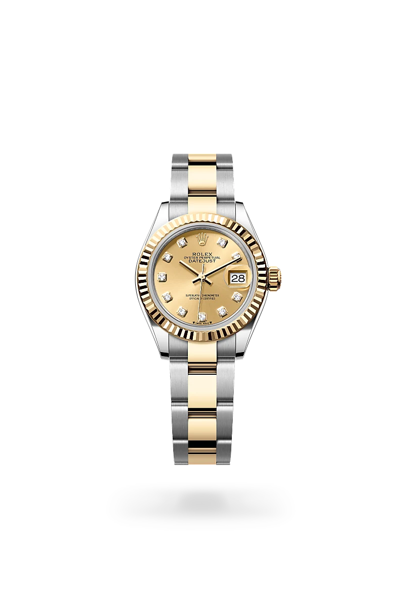 Rolex Lady-Datejust in Yellow Rolesor - combination of Oystersteel and yellow gold, M279173-0012 - Cortina Watch Thailand