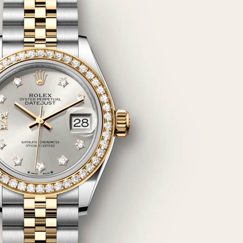 Rolex Lady-Datejust in Yellow Rolesor - combination of Oystersteel and yellow gold, M279383RBR-0003 - Cortina Watch Thailand