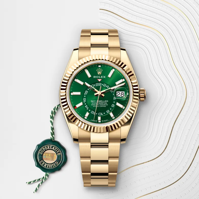 Rolex Sky-Dweller in 18 ct yellow gold, M336938-0007 - Cortina Watch Thailand