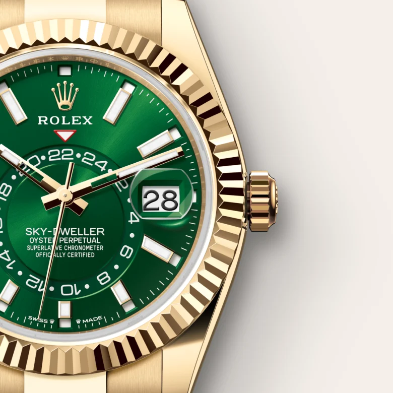 Rolex Sky-Dweller in 18 ct yellow gold, M336938-0007 - Cortina Watch Thailand