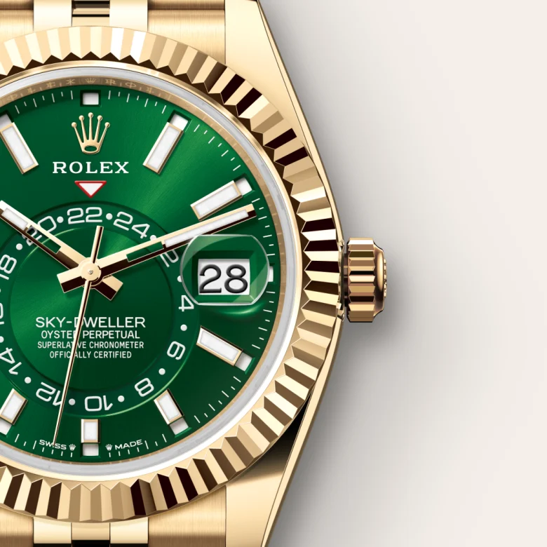 Rolex Sky-Dweller in 18 ct yellow gold, M336938-0008 - Cortina Watch Thailand