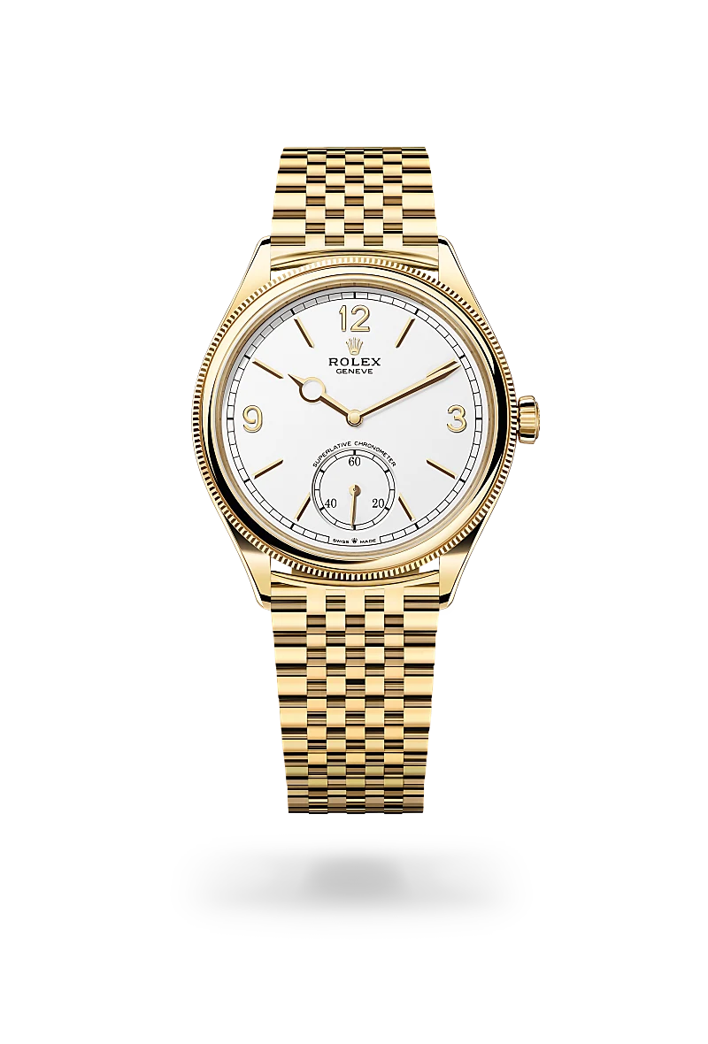 Rolex 1908 in 18 ct yellow gold, M52508-0008 - Cortina Watch Thailand