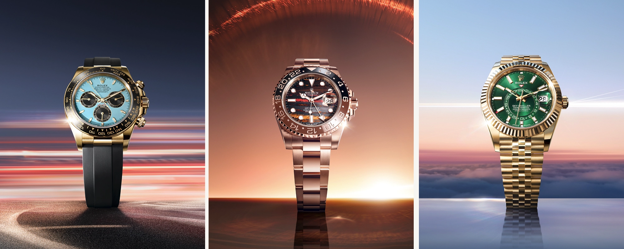 Rolex new Exclusive dials watches 2025 - Cortina Watch Thailand