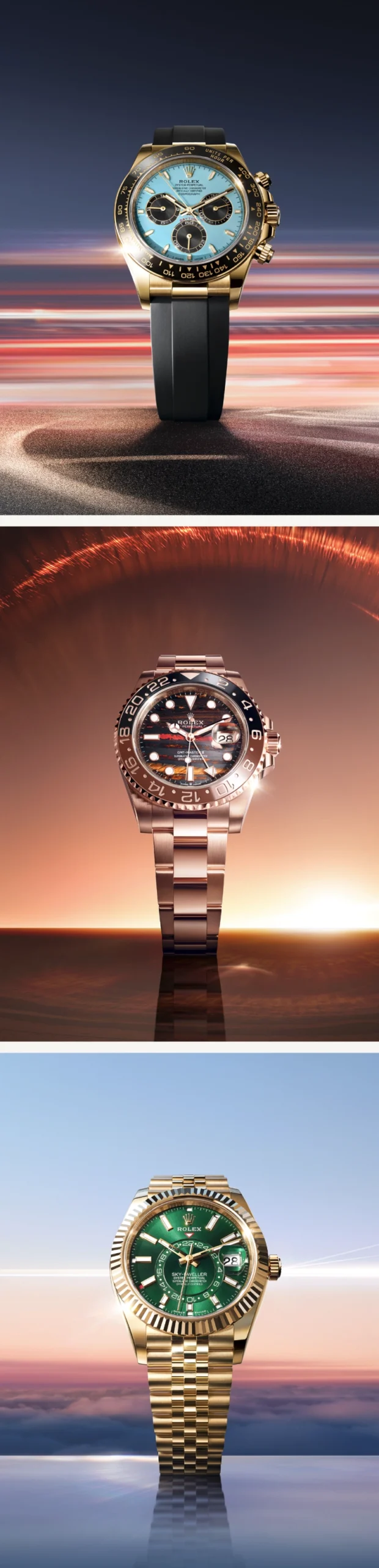 Rolex new Exclusive dials watches 2025 - Cortina Watch Thailand