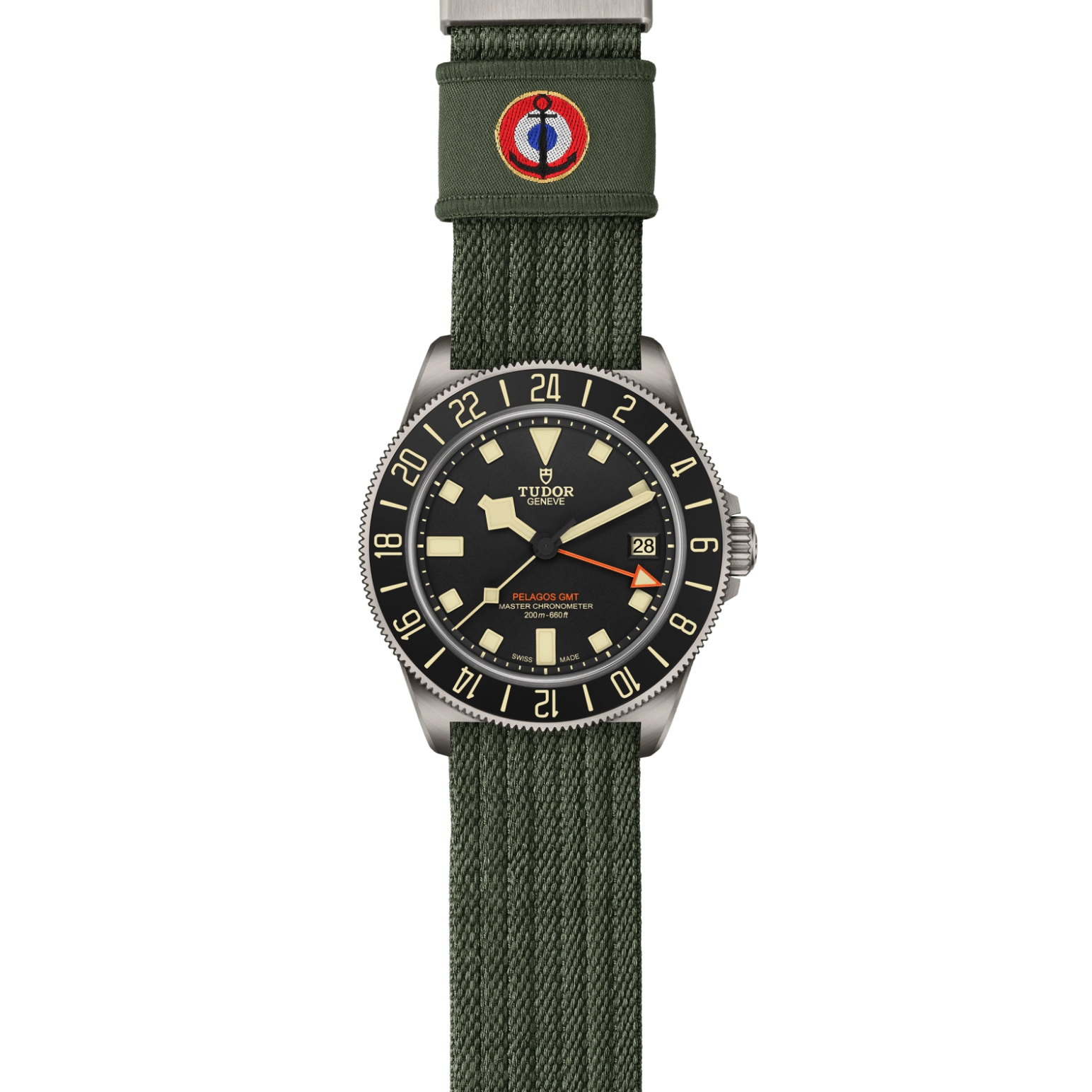 TUDORPelagos FXD GMTPelagos FXD42mm titanium case, satin-brushed finish, fixed strap bars - M2542G267NU-0002 at Cortina Watch Thailand
