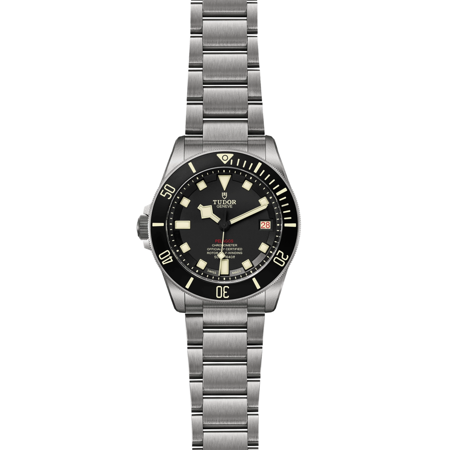 TUDORPelagos LHDPelagos42mm titanium and steel case with satin finish Numbered steel case back - M25610TNL-0001 at Cortina Watch Thailand