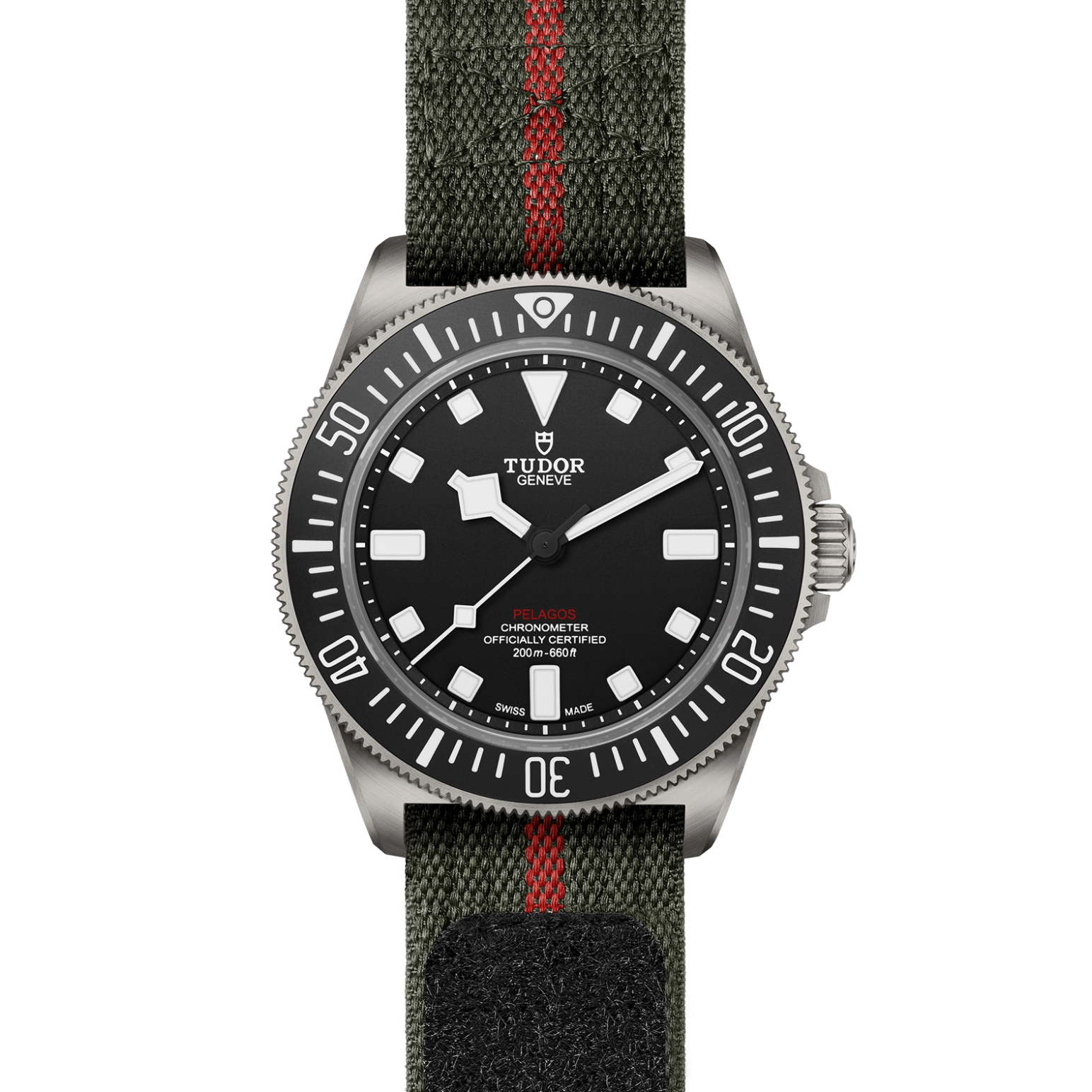 TUDORPelagos FXDPelagos FXDTitanium case, 42mm in diameter, 12.75mm thick, 52mm from lug to lug, satin-brushed finish Fixed bracelet bars Steel case back - M25717N-0001 at Cortina Watch Thailand