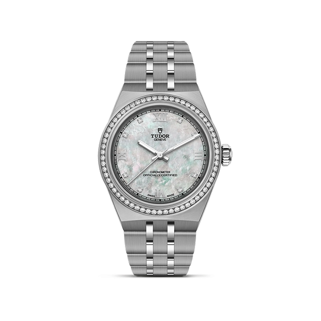 TUDORTUDOR RoyalTUDOR Royal30mm stainless steel case with polished and satin finish - M2830A1S0-0001 at Cortina Watch Thailand