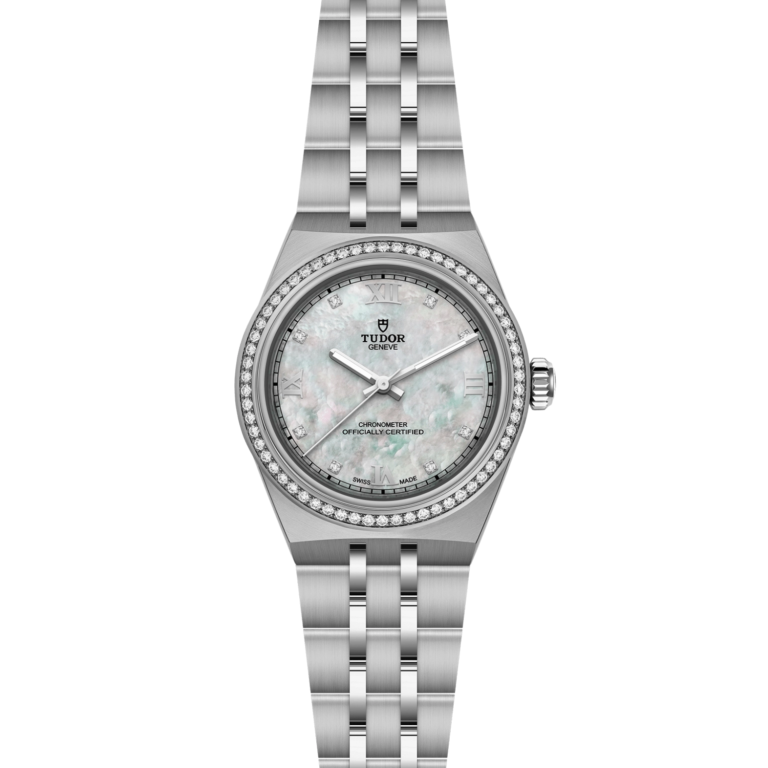 TUDORTUDOR RoyalTUDOR Royal30mm stainless steel case with polished and satin finish - M2830A1S0-0001 at Cortina Watch Thailand
