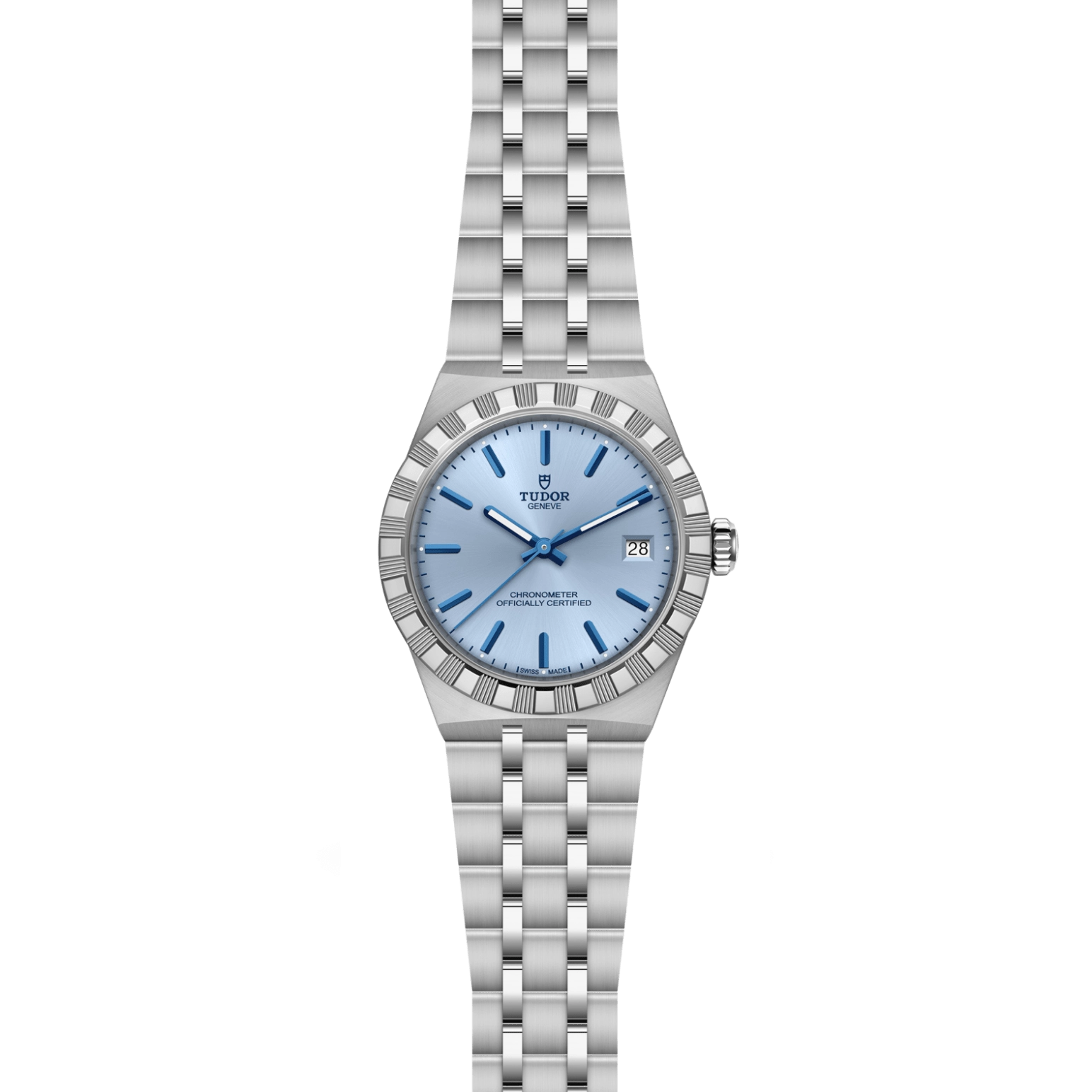TUDORTUDOR RoyalTUDOR Royal36mm stainless steel case with polished and satin finish - M2836C1A0-0106 at Cortina Watch Thailand